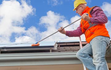 Three Bridges soft wash roof cleaning